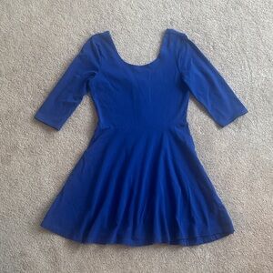 Express Blue Dress